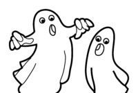 coloring pages of ghost
