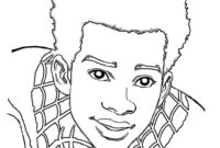 miles morales coloring pages printable