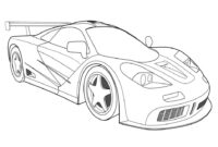 racecar coloring pages