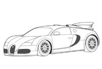 race car coloring page free