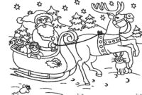 santa claus images for coloring