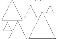 coloring pages of triangles