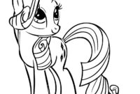 my little pony colouring pages rarity