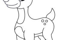 rudolph reindeer coloring pages