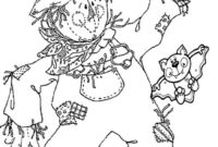 scarecrow printable coloring pages