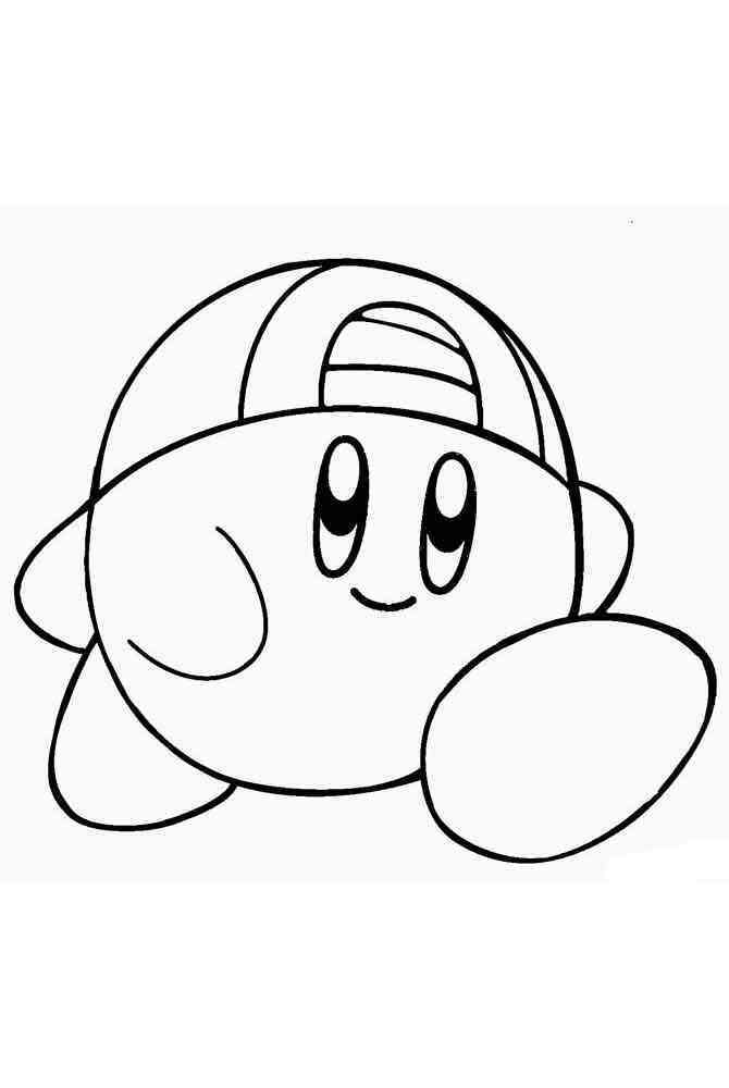 Kirby coloring pages