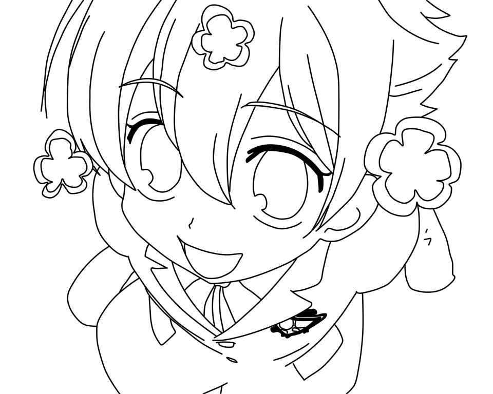 Ouran High School Host Club - Free Coloring Pages