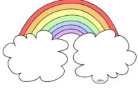 rainbow printable pictures