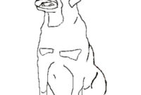 rottweiler colouring pages