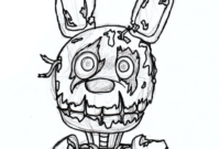 spring trap coloring pages