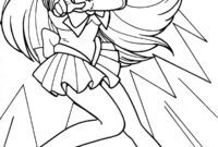 sailor moon coloring page