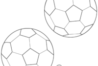 soccer ball coloring sheet