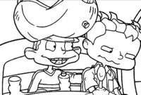 rugrats all grown up coloring pages