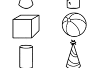 shapes coloring pages printable