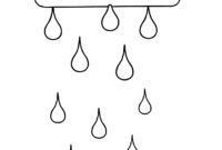 rain coloring pages