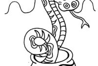 rattlesnake coloring pages