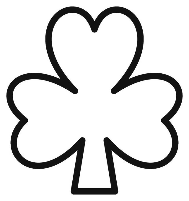 24+ Awesome Image of Shamrock Coloring Pages - davemelillo.com