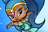 shimmer and shine drawing