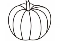 pumpkin drawing printable