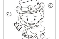 cute st patrick’s day coloring pages