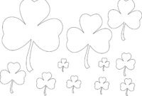 free shamrock coloring pages