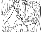 rapunzel coloring pages