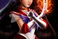 sailor mars drawing