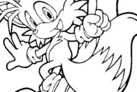 sonic hedgehog coloring sheets