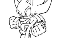 super sonic 2 coloring pages