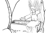 empty tomb colouring pages