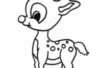 free rudolph coloring pages