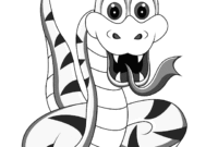 coloring pages of snakes