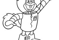 sandy from spongebob coloring pages