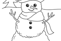 printable snowmen