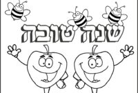 rosh hashanah coloring