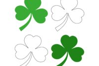 small shamrock printable