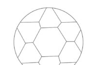 soccer ball coloring page