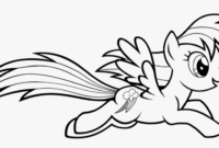 coloring pages my little pony rainbow dash