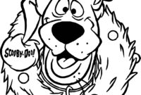 free scooby doo coloring pages