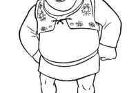 printable shrek coloring pages