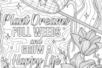 printable coloring uplifting inspirational quotes coloring pages