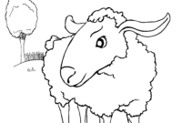 sheep print out