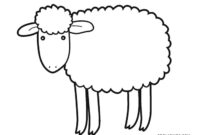 sheep coloring pages