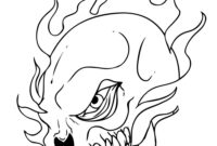 coloring pages of skulls