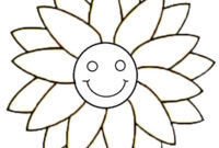 smiley coloring page