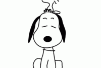 snoopy coloring