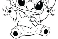 stitch halloween coloring pages