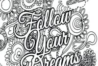 quote coloring pages for adults