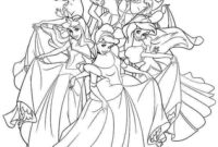 disney princess coloring pages for adults