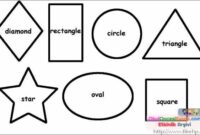 shapes coloring pages for preschoolers